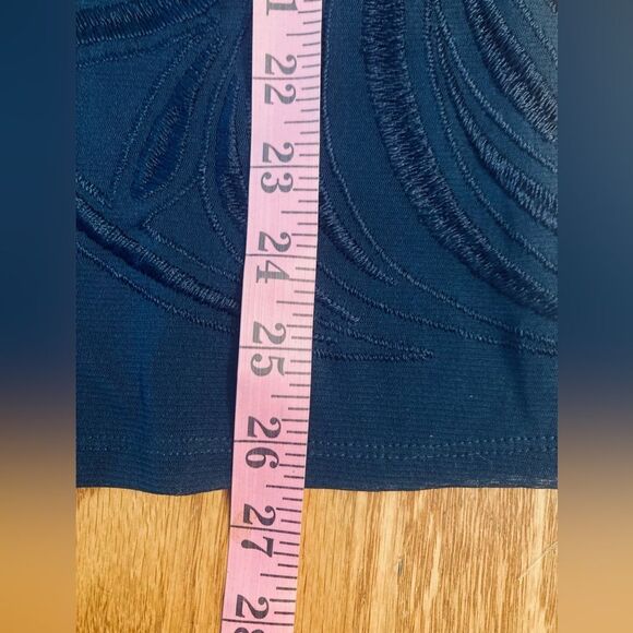 INC Black Embroidered Designer Top - Picture 7 of 8